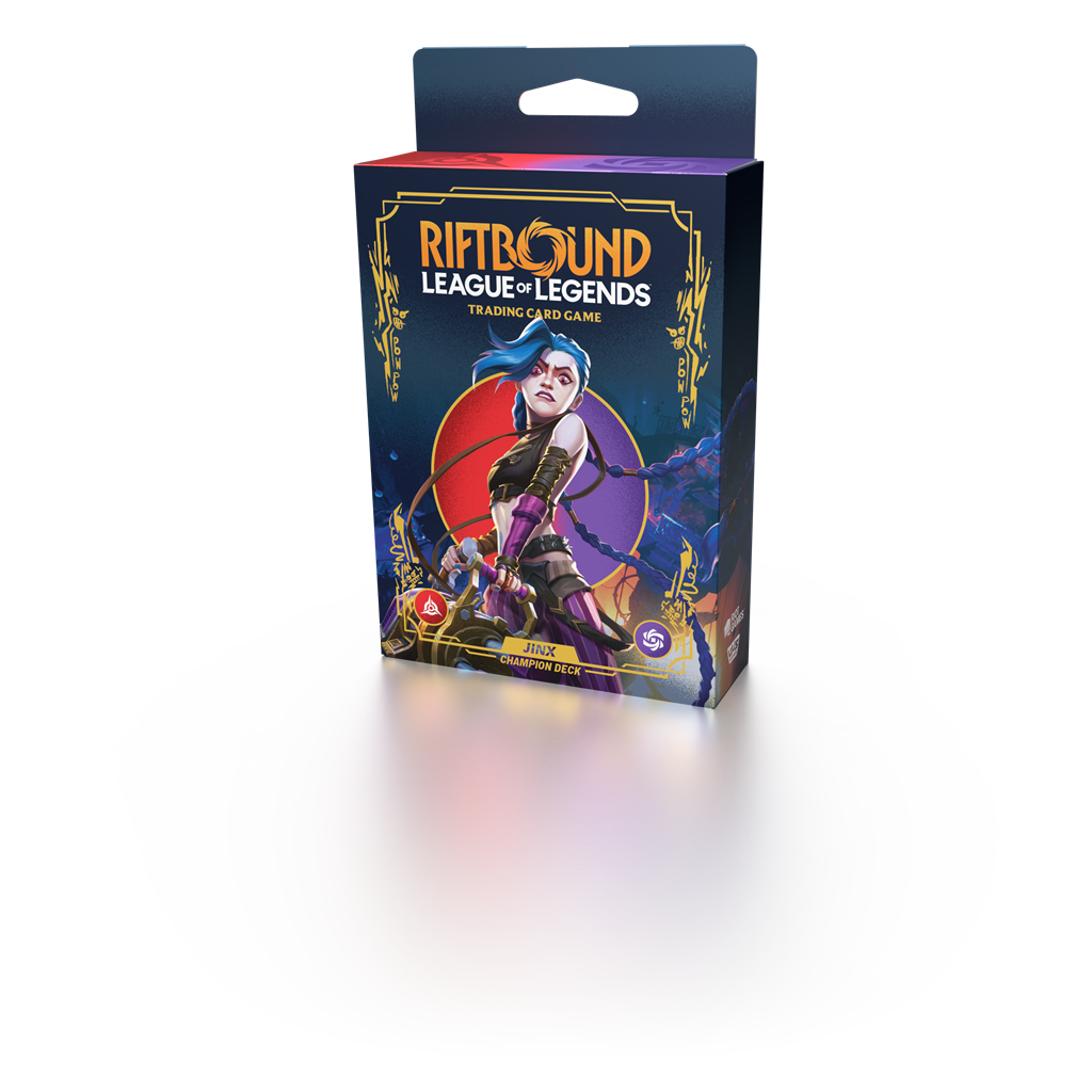 Riftbound:LoL – Set One: Origins – Champion Deck – Jinx  – EN - Racoon Cave