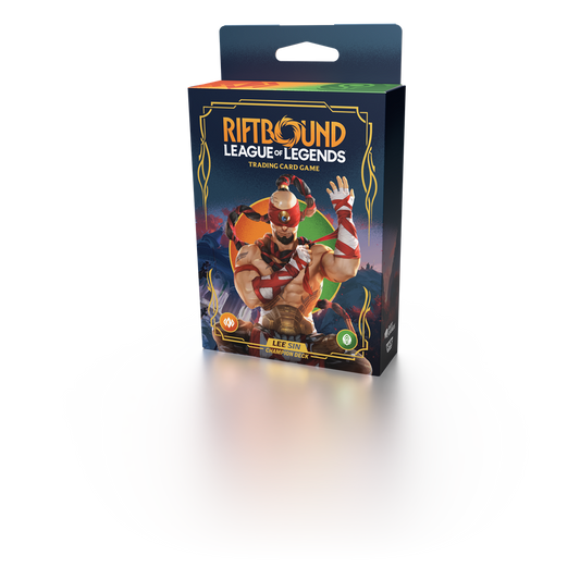 Riftbound:LoL – Set One: Origins – Champion Deck – Lee Sin – EN - Racoon Cave