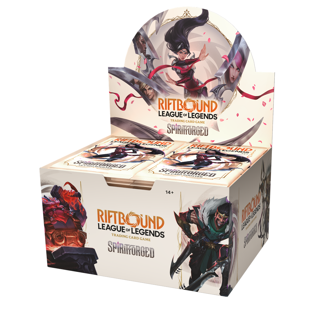 Riftbound:LoL – Set Two: Spiritforged – Booster Display – EN - Racoon Cave