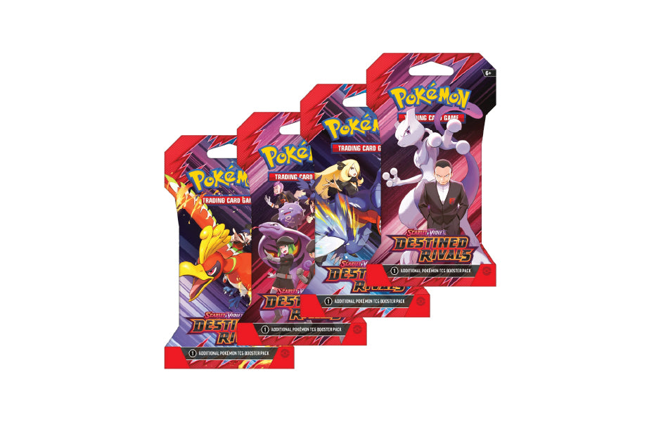 Pokémon – Scarlet & Violet – SV10 – Destined Rivals – Sleeved Booster – EN - Racoon Cave