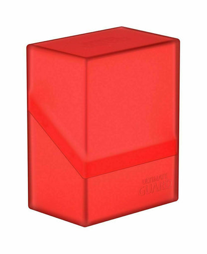 Ultimate Guard Deckbox - Boulder Deck Case Ruby 60+ Cards - Racoon Cave
