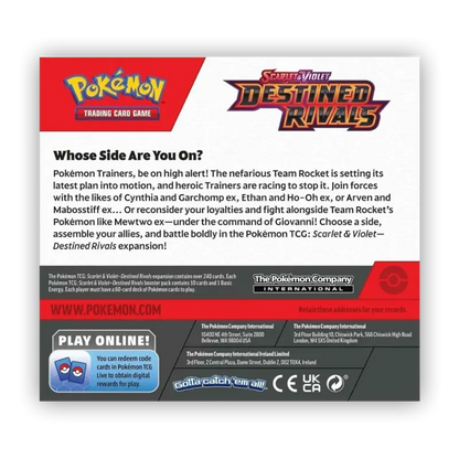 Pokémon TCG: Scarlet & Violet 10 Destined Rivals Booster Display (36) EN - Racoon Cave