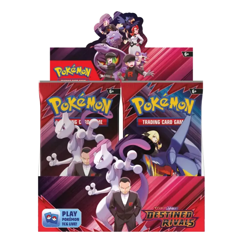 Pokémon TCG: Scarlet & Violet 10 Destined Rivals Booster Display (36) EN - Racoon Cave