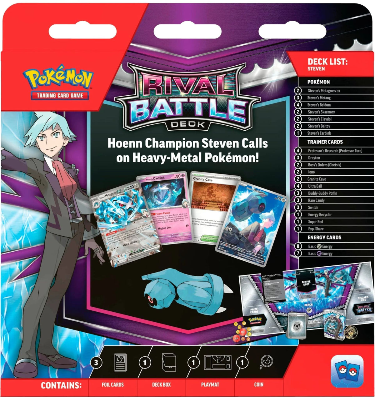 Pokémon – May Battle Deck – Steven – EN - Racoon Cave