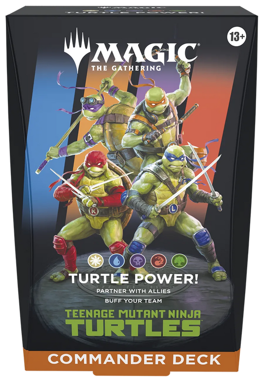 MTG – Teenage Mutant Ninja Turtles – Commander Deck: Turtle Power – EN - Racoon Cave