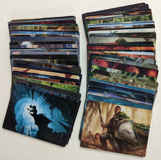 MtG 100 zufällige Art Cards Englisch - Racoon Cave