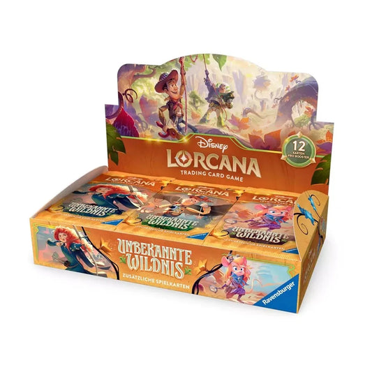 LOR – Unbekannte Wildnis – Booster Display (24 Booster) – DE - Racoon Cave