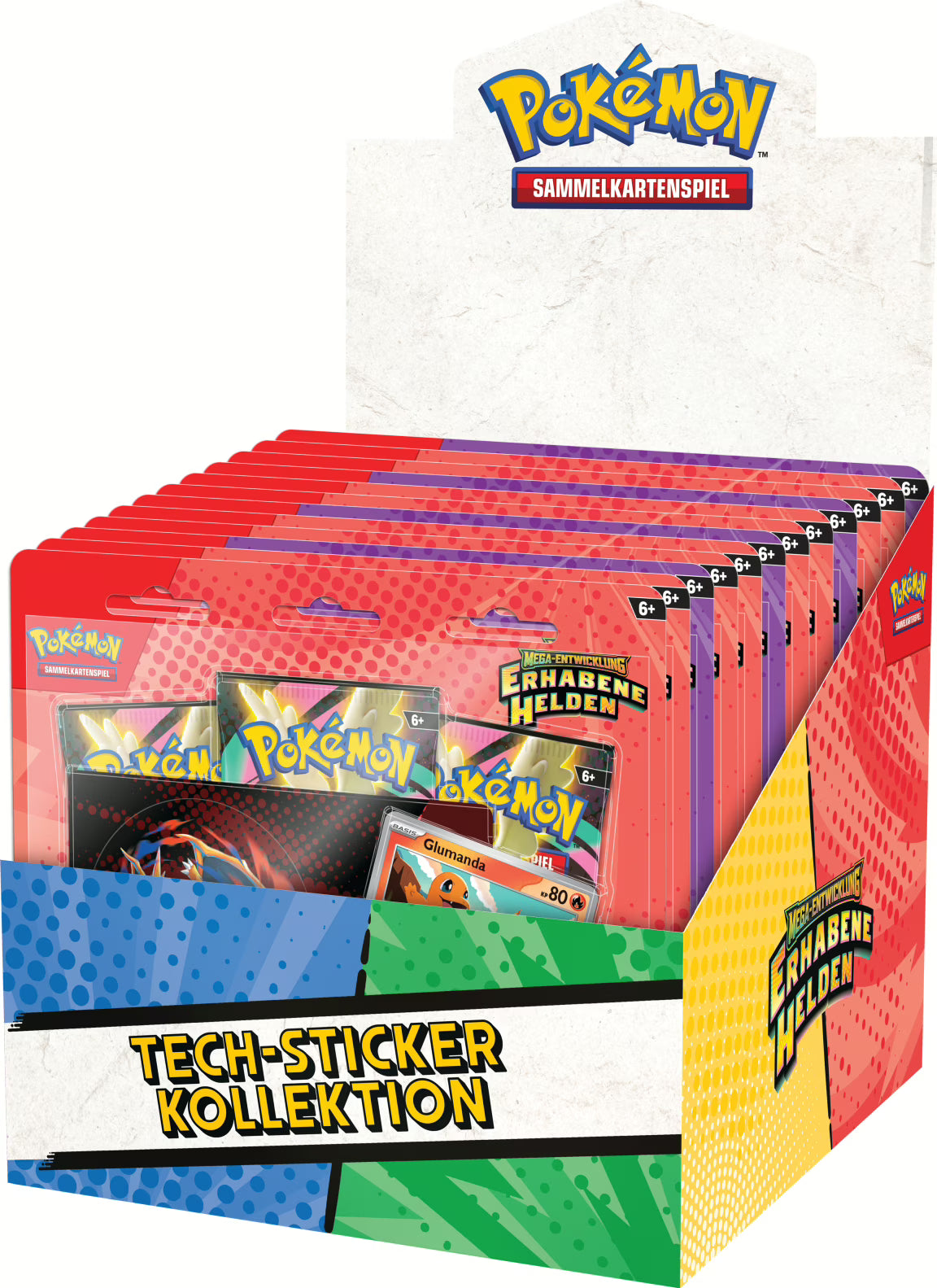 PKM – ME02.5 Erhabene Helden – Tech-Sticker-Kollektion – DE - Racoon Cave