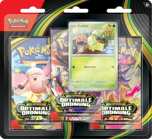 PKM – Mega-Entwicklung: Optimale Ordnung – 3-Pack-Blister – DE - Racoon Cave