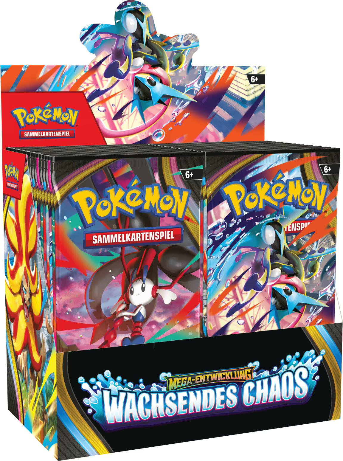 PKM – ME04 Wachsendes Chaos – Booster Display (36 Booster) – DE - Racoon Cave