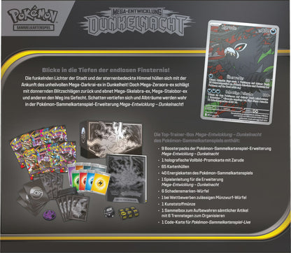 PKM – ME05 Dunkelnacht – Top-Trainer-Box MBE4 – DE - Racoon Cave