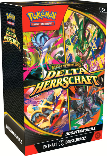 Pokémon ME06 – Delta-Herrschaft Boosterbundle (6 Booster) (DE)