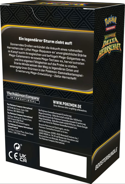 Pokémon ME06 – Delta-Herrschaft Boosterbundle (6 Booster) (DE)