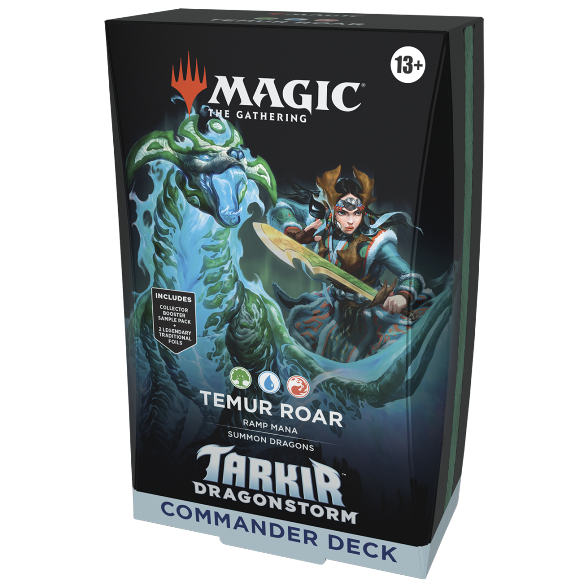MTG Commander Deck - Tarkir:Dragonstorm Temur Roar EN - Racoon Cave