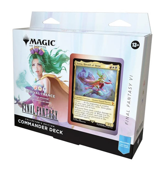 MTG – Final Fantasy – Collector Commander Deck – Revival Trance – EN - Racoon Cave