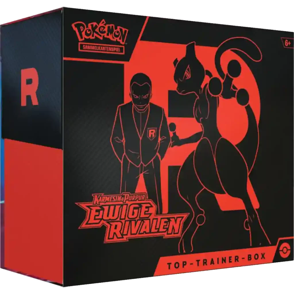 PKM Top-Trainer Box – Ewige Rivalen DE - Racoon Cave