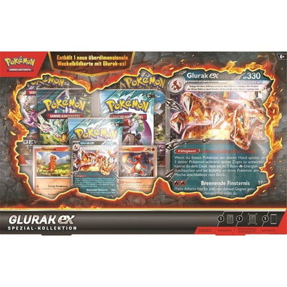 PKM – Glurak-ex – Spezial-Kollektion – DE - Racoon Cave