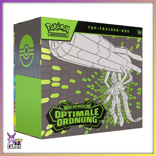 PKM – Mega-Entwicklung: Optimale Ordnung – Top-Trainer-Box – DE - Racoon Cave
