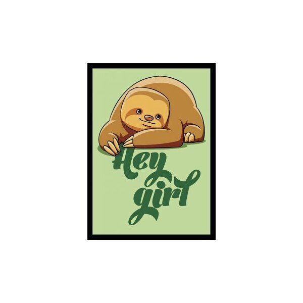 Legion Premium Sleeves Standard Size Double Matte Hey Girl 50 Pieces - Racoon Cave