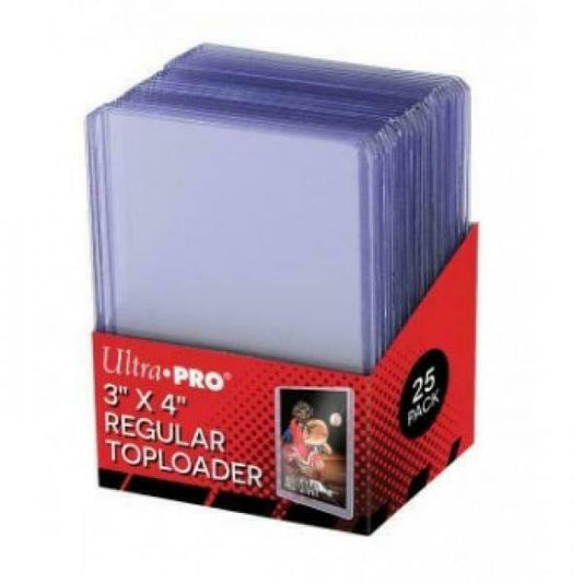 Ultra Pro Toploader - Regular Clear 25 Pieces - Racoon Cave