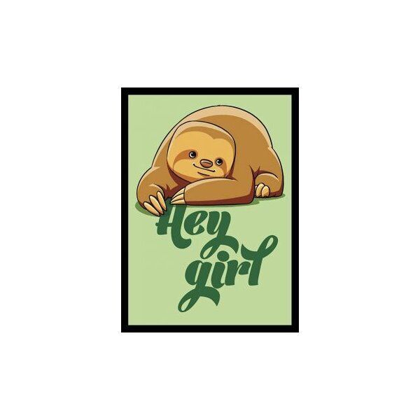 Legion Premium Sleeves Standard Size Double Matte Hey Girl 50 Pieces - Racoon Cave