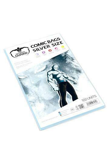 Comic Bags - Silver Size Ultimate Guard 100 Pieces - Racoon Cave