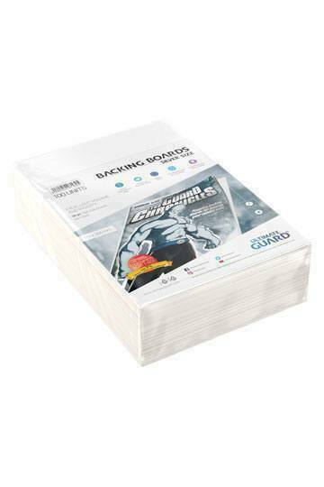 Comic Backing Boards - Silver Size Ultimate Guard 100 Pieces - Racoon Cave
